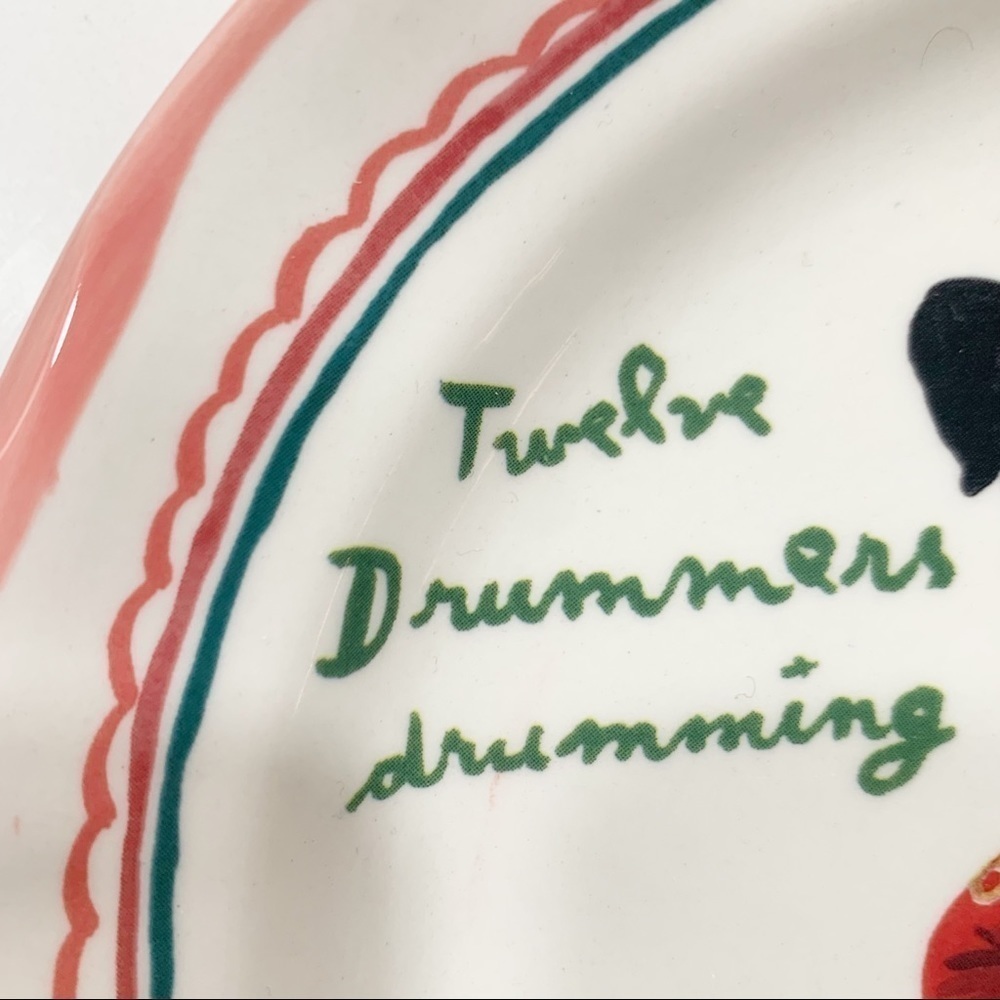 Anthropologie Nathalie Lete 12 Drummers Drumming - Picture 3 of 6